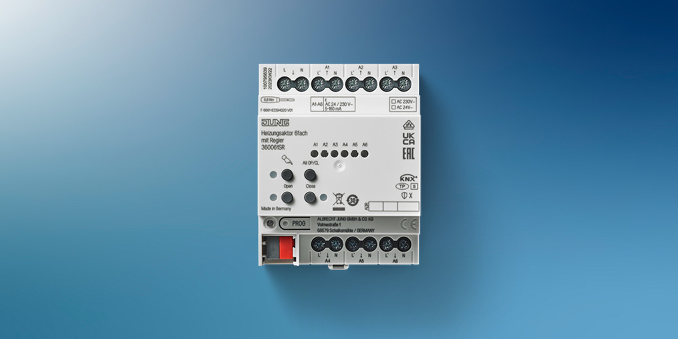 KNX Heizungsaktor 6-fach bei Robin Hartmann Elektrotechnik GmbH in Usingen