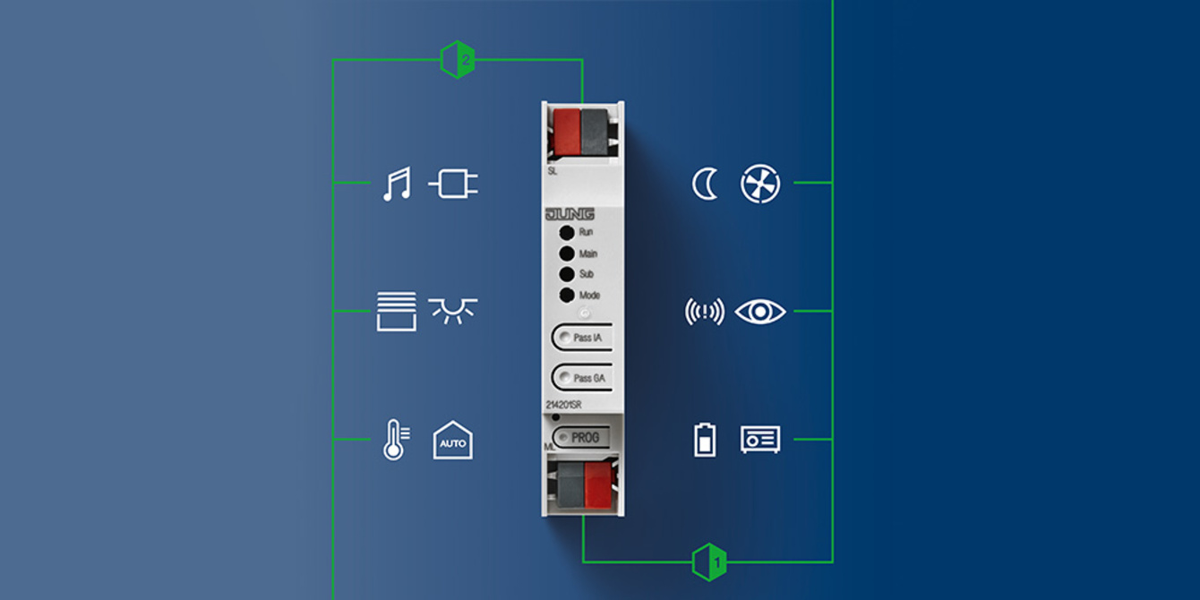 KNX Bereichs- und Linienkoppler bei Robin Hartmann Elektrotechnik GmbH in Usingen